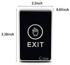 Olideauto Automatic Door Opener Olide-120BS with 2pcs Waterproof Acrylic Hand Push Open Switch