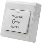 MENGQI-CONTROL Tuya Smart Office/Home Wireless WiFi Doorbell Camera Security Video Intercom for Access Control System Color Touch Screen Phone App Remote Open with Lock/Fobs/Power Supply Doorbell