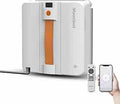 Mamibot W120-DP Robot Window Cleaner for High-Rise Glass - 3200Pa Strong Suction, Multiple Cleaning Modes,4 Water Spray Nozzles,Edge Detection Technology,App&Remote Control(Orange)