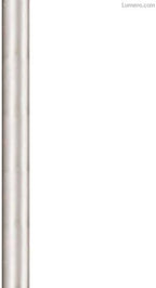 Matthews AT-5DR-BS Atlas Indoor/Outdoor 5-inch Downrod, Ceiling Fan Accessory, Brushed Stainless
