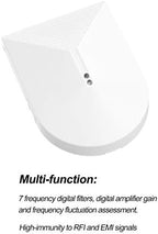 HEEPDD Glass Break Shock Detector, Security Window Sensor with 9 Meters Range, Wall Mount, Ceiling Compatible for Home Protection System