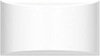 Aipsun Aluminum Modern Indoor LED Wall Sconce Interior Wall Lights 1 Pack Hardwired Up and Down Wall Mount Light for Living Room Bedroom Hallway Corridor Warm White 3000K(with G9 Bulbs)