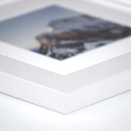Frame It Easy 33 x 31 White Wood Frame (Derby)