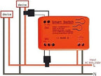 WiFi Smart Power Meter with 2pcs 80A Current Transformer Clamp,Tuya app 2-Way Bilateral Monitor Real Time KWh Eenrgy Electricity Voltage Statistics.