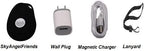 SkyAngel911FD - Mobile Cellular 4G - NO Monthly FEE - 911-2-Way Voice - Waterproof Alert Phone - Automatic Fall Detection (Green)