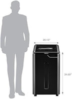 Fellowes Powershred 325Ci 100% Jam Proof 22-Sheet Cross-Cut Commercial Grade Paper Shredder (3831001) , Black