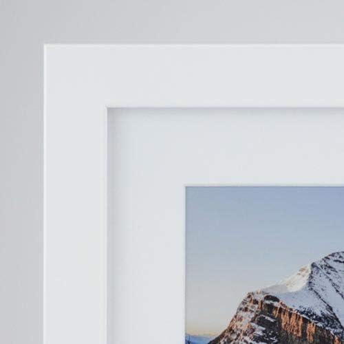 Frame It Easy 33 x 31 White Wood Frame (Derby)