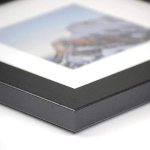 Frame It Easy 33 x 40 Black Wood Frame (Derby)