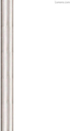 Matthews AT-48-DR-BN Atlas Indoor/Outdoor 48-inch Downrod, Ceiling Fan Accessory, Brushed Nickel