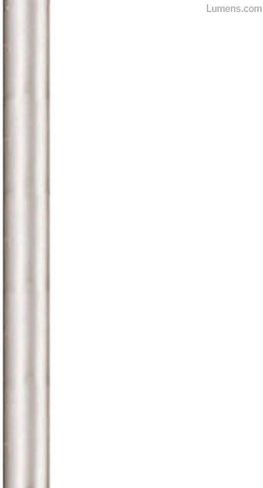 Matthews AT-48-DR-BN Atlas Indoor/Outdoor 48-inch Downrod, Ceiling Fan Accessory, Brushed Nickel