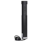 Kitchen Countertop Hidden Power Outlet w/USB, Motorized Pop Up, Custom Top Compatible (Black, 15 Amp)
