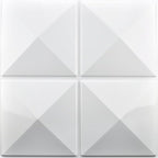 Art3d Decorative 3D Wall Panel, 32 Sq.FT PVC Interior Wall Decor for Living Room, Bedroom, Lobby, Office, Shopping Mall, White