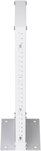 NavePoint 25U 2 Post Rack Open Frame Server Rack for 19 Inch Equipment, AV, Networking, Data & IT Devices, 2-Post Rack 25U 881lbs Weight Capacity, White