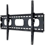 Mount-It Low-Profile Tilting TV Wall Mount Bracket for 32-60 inch LCD, LED, OLED, 4K or Plasma Flat Screen TVs - 175 lbs Capacity, 1.5 Inch Profile, Max VESA 600x400 (MI-318B), Black, 60
