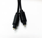 OMNIHIL 10 Feet Long Digital Optical Cable Compatible with Samsung HW-C450 2.1ch Soundbar