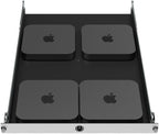 Mac mini Sliding Rack Shelf. Mounts 4 Mac Minis in A 19In Standard Rack.