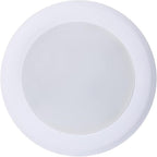 TOPELER 6 Inch LED Disk Light, 15W Modern Flush Mount Ceiling Light, Dimmable Low Profile Disc Downlight, Metal Baffle Trim Fixture for Home Improve, 1000LM 3000K Warm White, ETL Listed