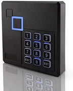 MENGQI-CONTROL TCP/IP 2 Doors Access Control System Kits Metal Push Release Button Electromagnetic Lock RFID Keypad Reader Power Supply Box Cards/Key fobs (Phone APP remotely Open Door)