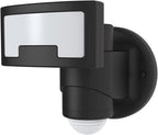 Outdoor Motion Sensor Tracking LED Floodlight Security Light (Black) Versonel Nightwatcher VSL90, Rotating Movement for Intruder Deterrent