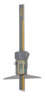 iGAGING Absolute Origin 0-6" Single Cut Depth Digital Caliper, IP54 Electronic, SPC/USB Output Port, Inch, Metric, Fraction Modes, Case, Manual, & Battery