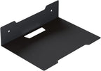 PzewMo Floating Metal Wall Mount Shelf,Shelf for Projector,TV Cable Box,Router,Speaker,Sound Bar,Camera,Gaming,Decor Display (1, Medium)