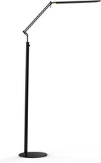 Cocoweb High Powered, dimmable, LED Floor Lamp - Fled-GPS (Black Brass)