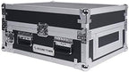 Sound Town 2U Glide Style Rack Case with 11U Slant Mixer Top, 20.7” Rackable Depth and Laptop Platform - Pro Tour Grade (STMR-2ULT)