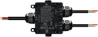 Skikibily ESP32 WLED LED Controller with Mic for Music Sync, APP/Web Control, IP65 Waterproof, 5V/12V/24V WS2812B SK6812 WS2811 RGBIC Addressable LED Strip Lights, 20A Output Fuse Protection