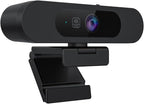 MOERTEK 4K Webcam for PC, Ultra 4K HD, AI Auto Framing, Webcam for Streaming, Auto Focus, Dual Noise Reducing Mics, 5X Digital Zoom, 92°FOV, Plug and Play, Ideal for High-End Meeting, Streaming
