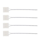 FRANKEVER 23Gauge Hidden Super Flat Audio Cable Suitable for Audio Wire LED Lighting Connection and Other Low Voltage Appliance Connection (4Connectors-D)