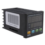 F/C PID Temperature Controller, AGPtEK Dual Display Digital Programmable Temperature Control TA4-SSR Solid State Relay with 2 Alarms