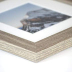 Frame It Easy 33 x 23 Rustic Gray Wood Frame (Derby)