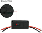 The Perfect Part Battery Monitor - 200A DC Amp Meter, Power Monitor with LCD Display for Clear Reading, RV Battery Monitor to Calculate the Voltage, Current, Power, Discharge Time, Power Meter Monitor