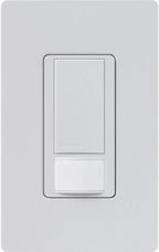 Lutron Maestro Motion Sensor Light Switch Indoor for Bathroom, Garage, Laundry Room, Any Bulbs, Occupancy Vacancy Sensor, Single-Pole, MS-OPS2-PD, Palladium