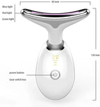 Face Neck Tool for Skin Care, Electric Neck Face Lifting Device for Wrinkle Removal (Black)