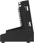 QiaoYoubang 10 inch Small Desktop Network Rack, 4U Mini Open Frame Desktop Cabinet for 10" Network, Servers, Audio, and Video Equipment (4U)