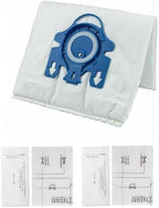 5-Star GN 3D Vacuum Cleaner Bags Compatible Replacement for Miele Classic C1, Complete C1, Complete C2, Complete C3, S227/S240, S270,S400,S2,S5,S8 Series Canister PS03 (16 Dust Bags + 4 Set Filters)