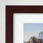 Frame It Easy 33 x 36 Merlot Wood Frame (Derby)