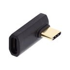 chenyang USB C Connector USB4 Type C 240W Power 40Gbps Data 8K Video Extension Connector Adapter Low Profile Right Angled