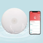 Heiman Water Leak Detectors 3 Packs for Home, Wi-Fi Smart Water Sensor Alarm, 75 dB Water Flooding Alerts and App Remote Notifications, Leak and Drip Detectors for Basement, Kitchen, Laundry, Bathroom