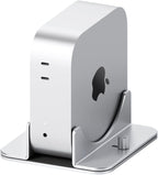 Hagibis Vertical Stand for Mac mini M4, Aluminum Alloy Laptop Stand Anti-Slip Computer Holder Desktop Stand Compatible with M4 Chip Mac mini Pro