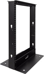 NavePoint 13U 2 Post Open Frame Server Rack for 19 Inch Equipment, AV, Networking, Data & IT Devices, 2-Post Rack 13U 661lbs Weight Capacity, Black