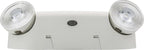 Lithonia Lighting Basics Low Profile Emergency Light, LED Emergency Lights for Business, Ceiling or Wall mount, White Thermoplastic, 120/277V Dual Voltage, Remote Capacity (EU2L REM M12)