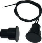 5 Sets Flush Mounted 3/4" Door Magnetic Contacts Alarm Switch Sensor NC Type (White)