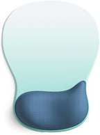 ErgoComfort Gel Wrist Rest Mouse Pad-Ergonomic Office Mousepad with Wrist Support-Non-Slip, Design Desk Accessories Mat for Home&Game Decor (06Ocean Gradient)