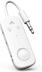 Avantree Relay - Premium Airplane Bluetooth Adapter with Advanced Qualcomm Chipset, 2 Headphones Support, 25hrs Play Time, aptX Adaptive & HD Audio Transmitter for Airpods, Bose & Travel Flight