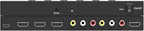 Azduou 2 AV Inputs + 3 HDMI 2.0 Inputs to HDMI Converter (5 in 1) with Upgrade New Version