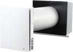 VENTS-US TwinFresh Expert RW1-85-2 V.2 Ductless Through the Wall Ventilation Fan with WiFi & Remote Control, MERV 13 Air Filtration - Great for Home Renovations, New Builds, or Tiny Homes