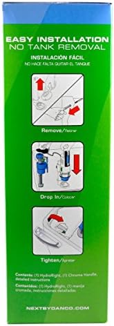 Danco HYR271T Hydroright Dual Flush Valve And Lever Handle, No Size, White