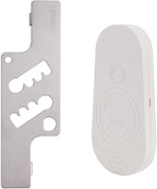 CGPLUS Security Door Stopper SEDOLI for Safe Stay, Home, Travel (Mute, Ivory)